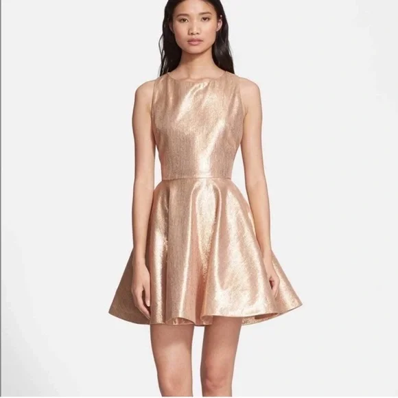 green emerald velvet dress Alice + Olivia Avril Sequin Mini Tank Dress, Size Xs